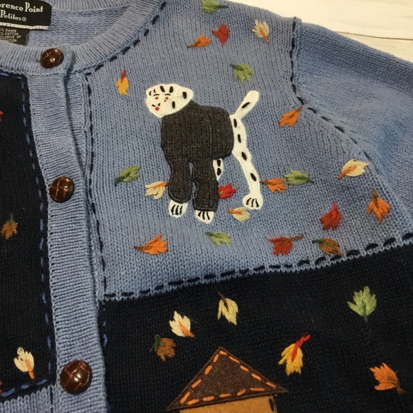 Dog autumn cardigan sweater - Picture 4 of 8